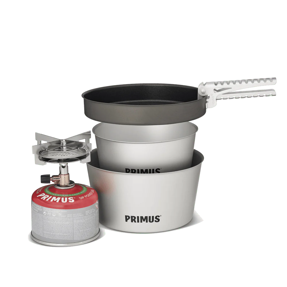 Conjunto Primus Mimer Stove Kit II - Panelas + Fogareiro