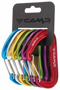 Mosquetes Camp NANO 22 RACK PACK - 6 pcs