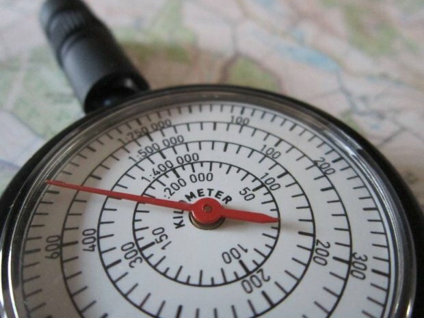 Curvmetro Silva Map Measurer Path