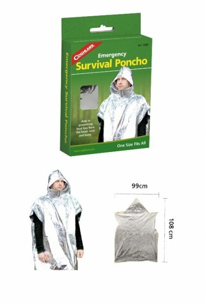 Poncho Aluminizado de Emergncia - Coghlans